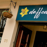 Entrance to Daffodil pub & restaurant.